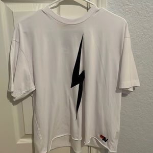 white aviator nation tee